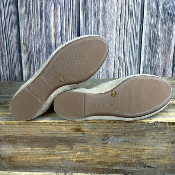 Lucky Brand Suede Ballet Flats- Size 6 - Picture 9 of 11